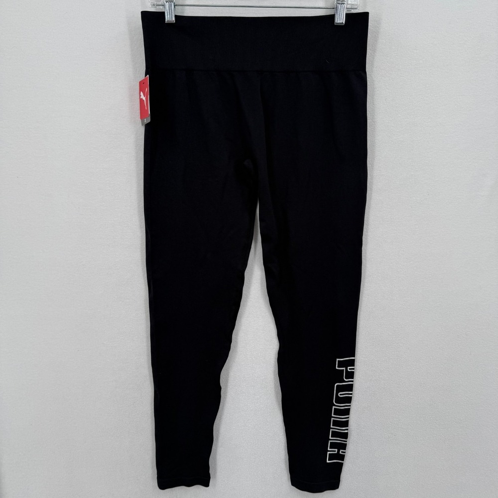 Puma Seamleass Ankle Leggings Womens Size‎ 2x Black Drycell Moisture Wicking